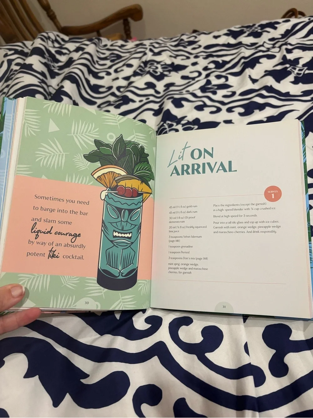 Golden Girls Drinks on the Lanai Hardcover Cocktail Mocktail Recipe Book HC